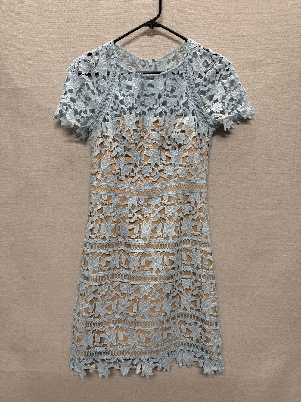 Eliza J Lace Fit & Flare Dress - size 2